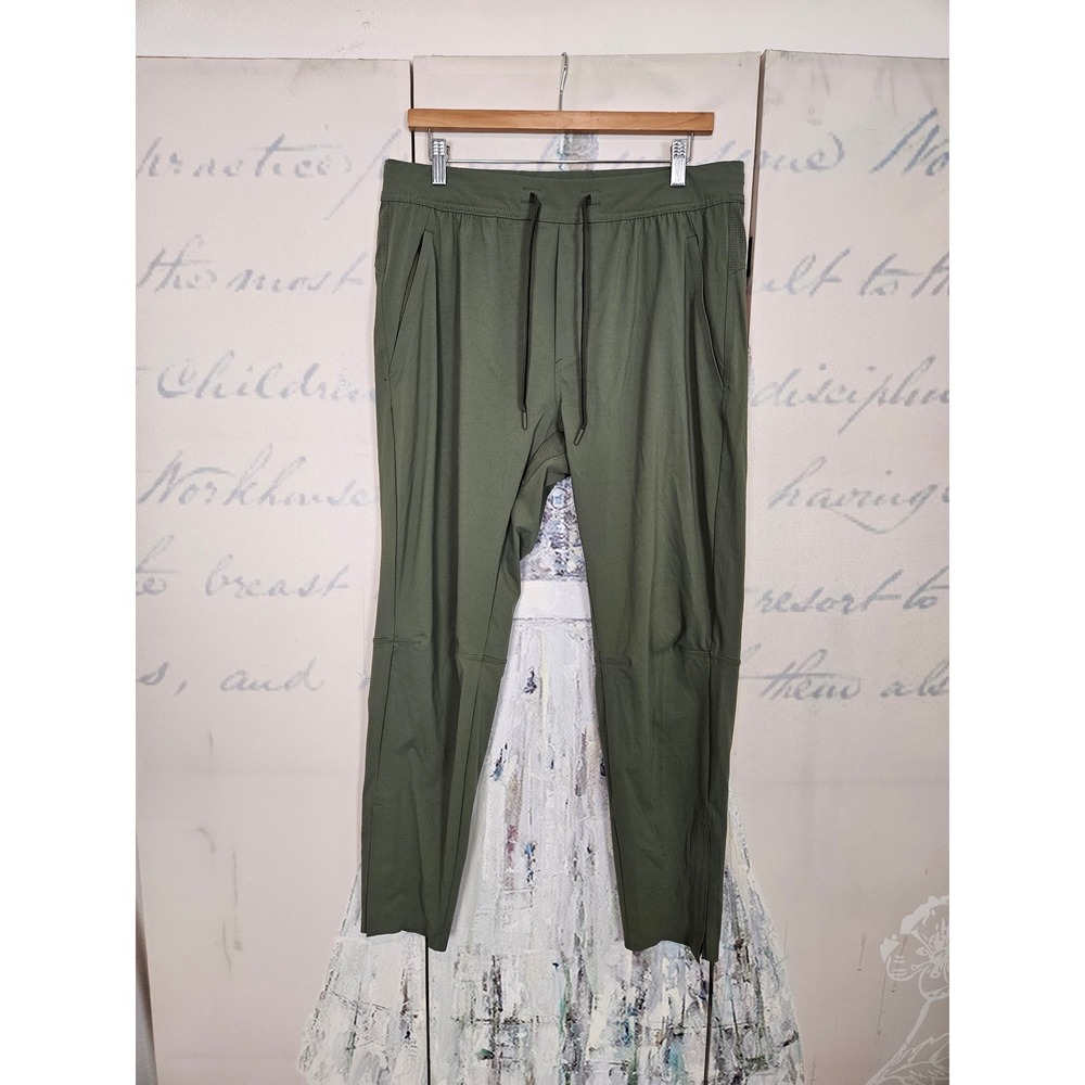 Ten Thousand Interval Pants Large Olive Green Gorpcore Techwear Active Joggers